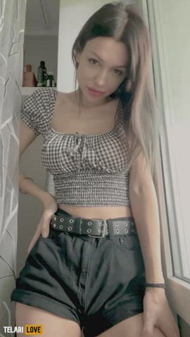 Just wanna show my new blouse and something else ;) : video clip