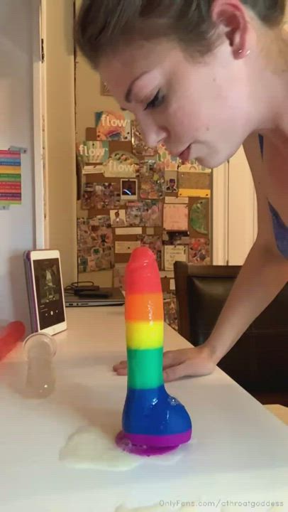 taste the rainbow?? inhale the rainbow : video clip