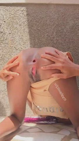 I just love how it slowly stretches wish it could close around your dick : video clip