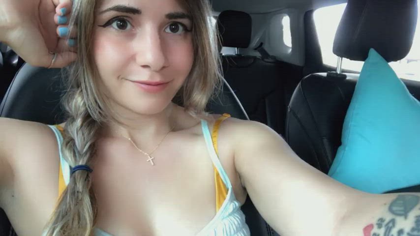 Want to taste what’s under my library outfit? : video clip