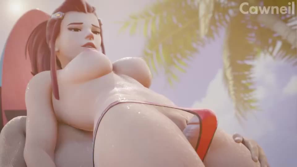 Brigitte Thighjob (Cawneil) [Overwatch] : video clip