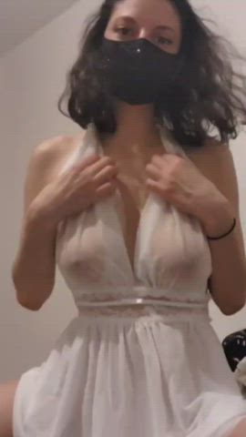 Did my homegrown tits and pokies make u hard : video clip