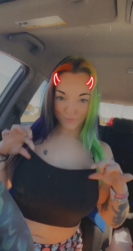 Getting naughty while I drink my favorite smoothie [GIF] : video clip