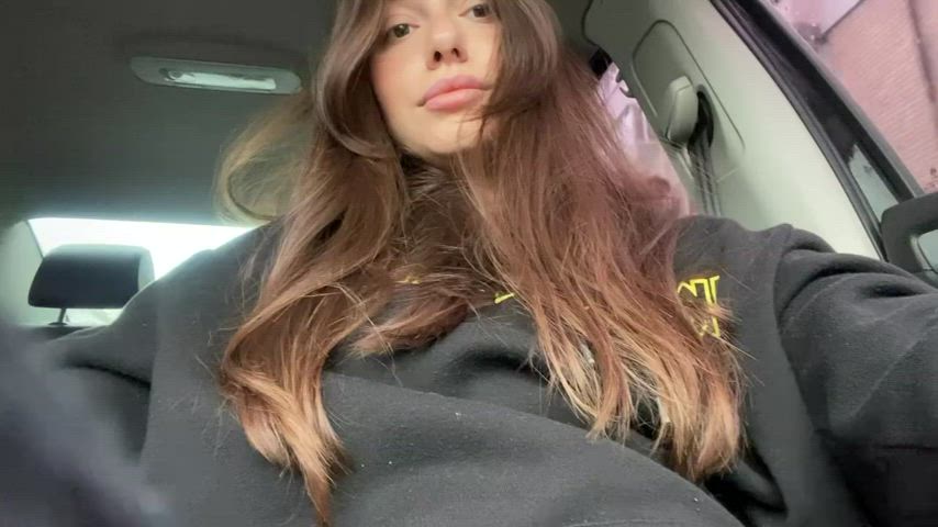 I just love showing my boobs! : video clip