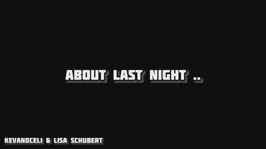 Wow, what a night yesterday… : video clip