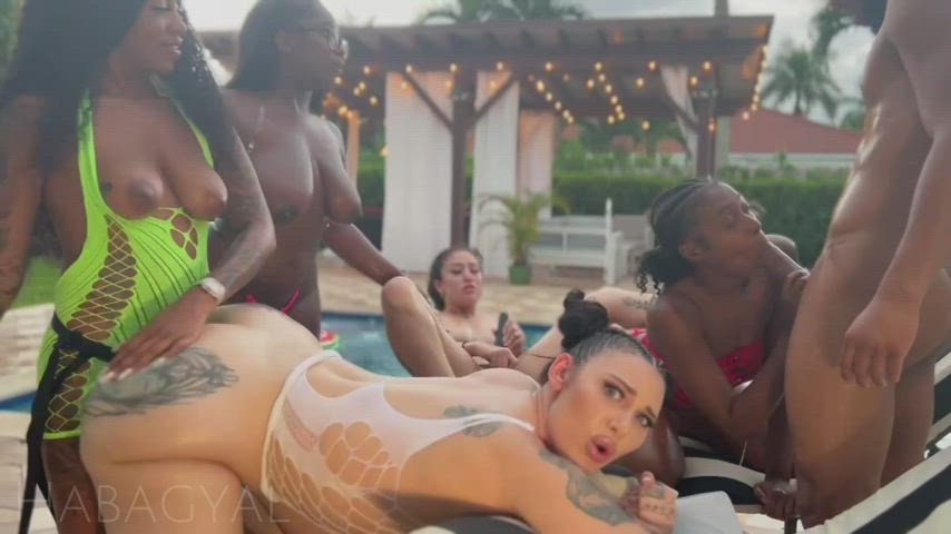 Wanna join our pool party? : video clip