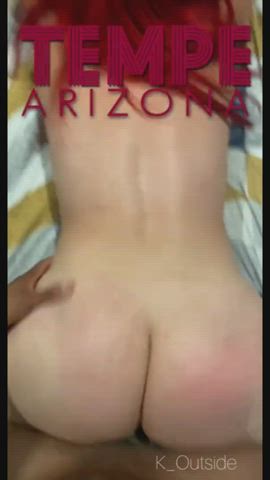 Juicy Arizona Pawg Cheeks Wobbling With Every Stroke : video clip