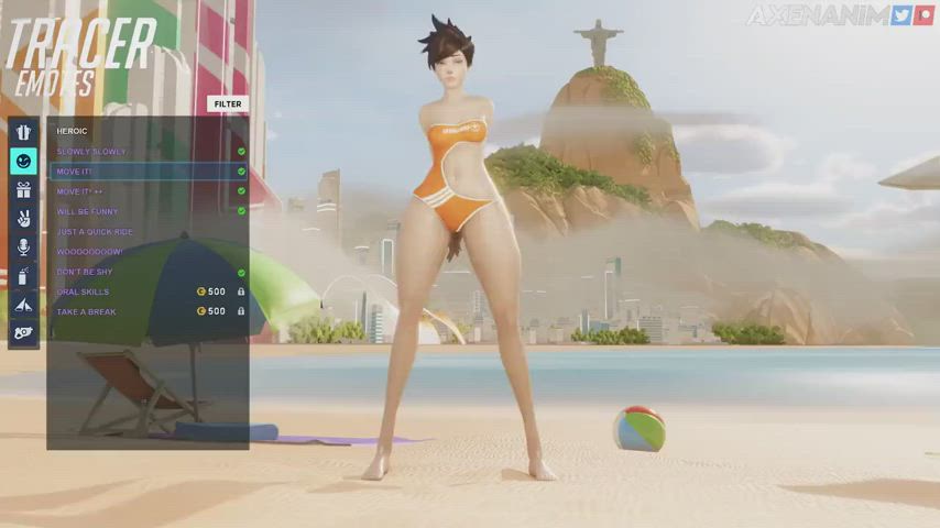 Tracer (Axen) [Overwatch] : video clip