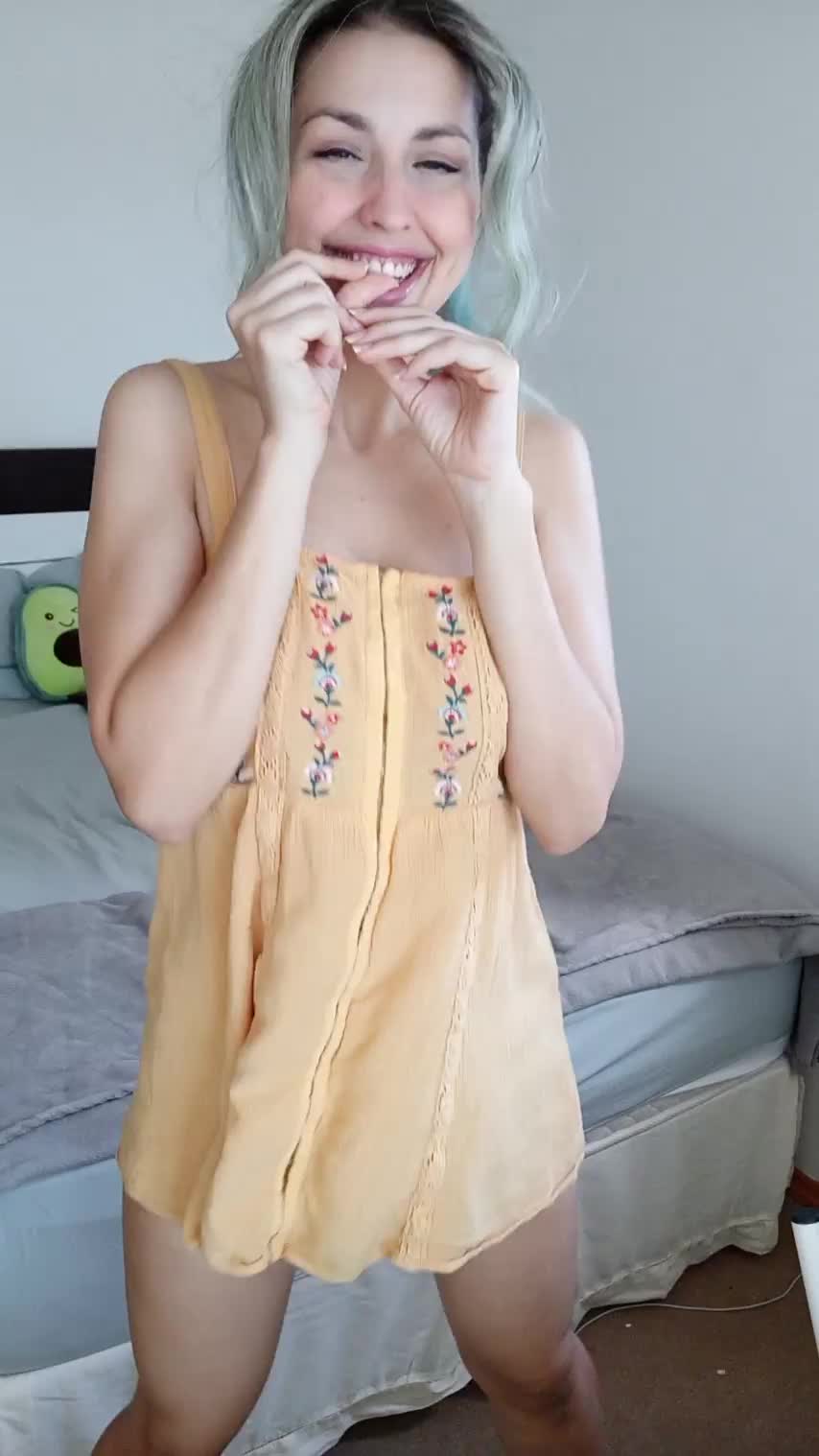 What wll your friends think when you show me carrying your babies for them? : video clip