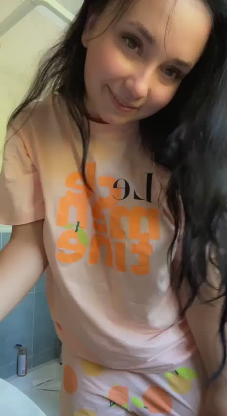 Would you still fuck me even if I’m wearing my cute pajama? : video clip