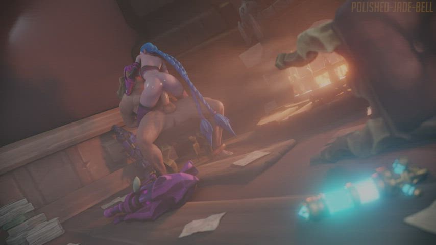 Jinx (Polished-jade-bell) [League of Legends] : video clip