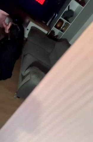 Hubby getting a glimpse of me sucking another guys dick I met from reddit : video clip