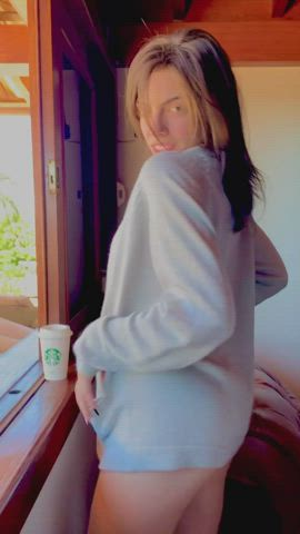 Insert your face here...Let me warm you with my tropical tits : video clip
