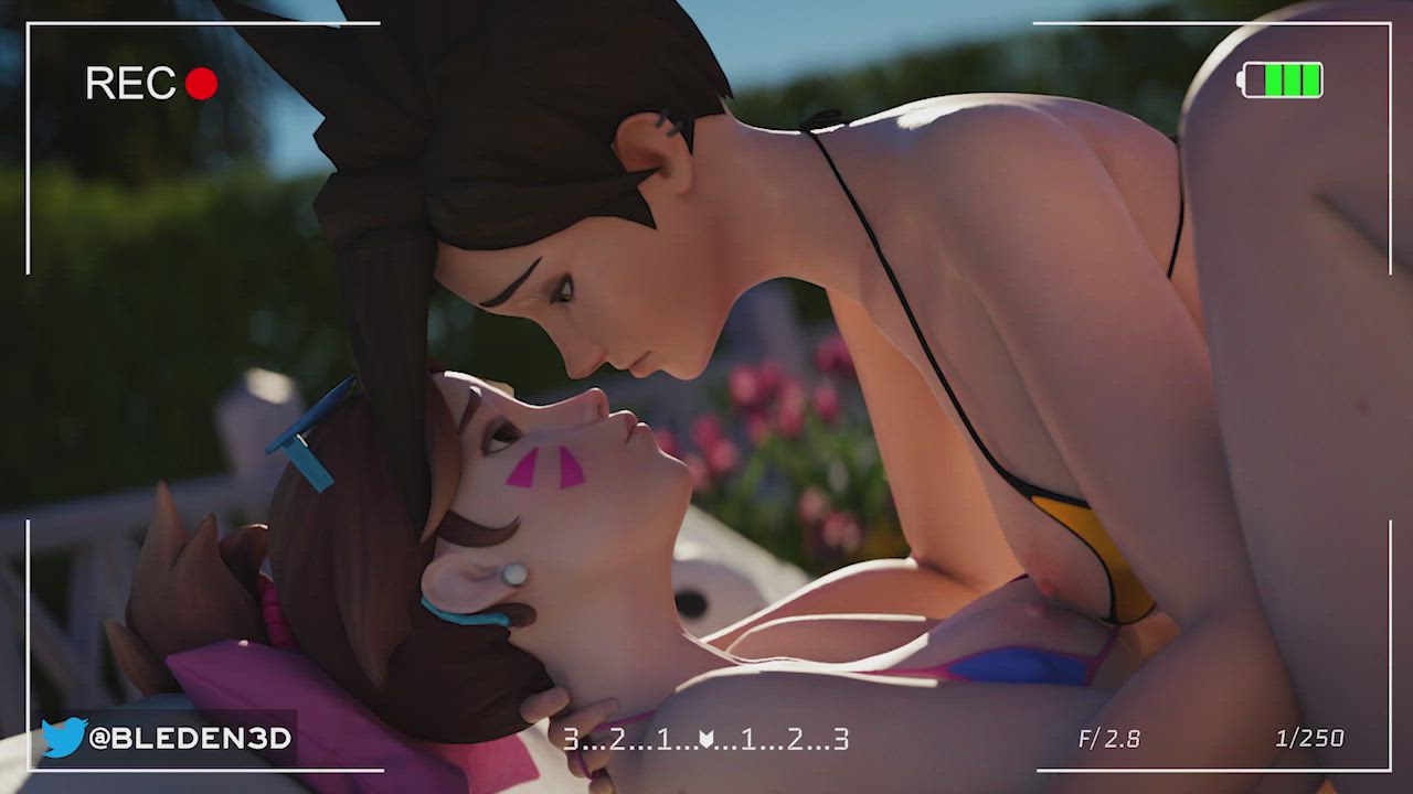 D.va & Tracer (Bleden) [Overwatch] : video clip