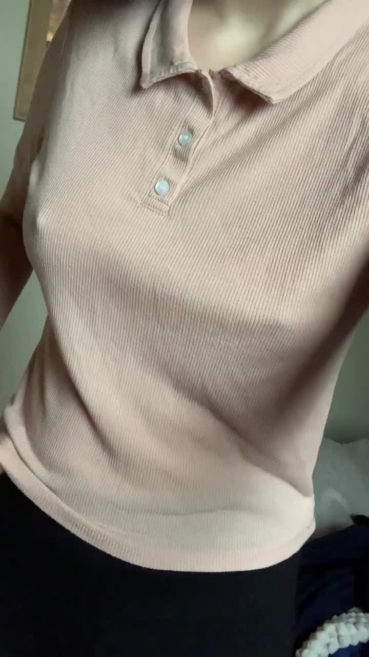 I may look innocent but I can’t hide my hard nipples : video clip