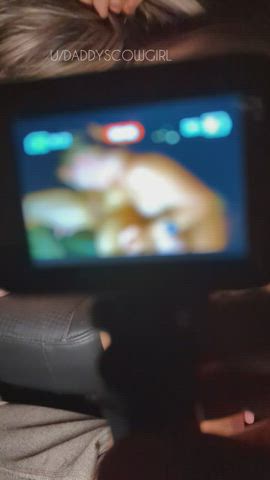 DADDY watching me throat his 54YO friend : video clip