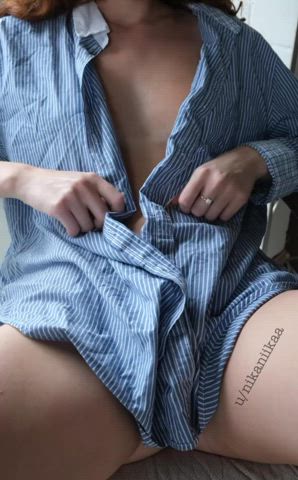 Dad’s shirt looks better on me : video clip