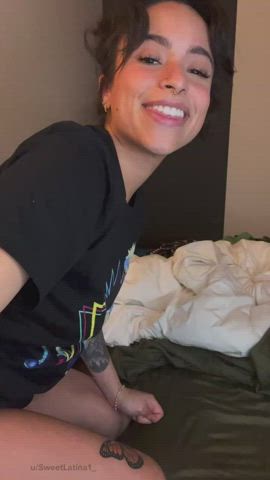 Looking for a daddy that’ll drain their cum in here : video clip
