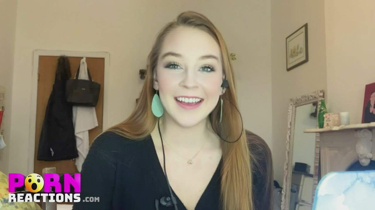 18 year old girl watches really hardcore porn for the first time and doesn't know what to think about it. Pretty hilarious. : video clip