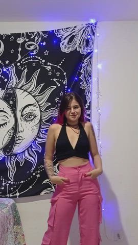 Suck my little tits pls : video clip