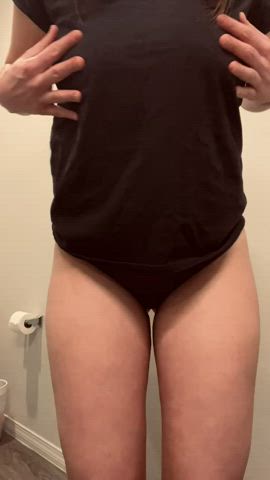 Getting ready for my shower before you fill me with cum [OC] : video clip