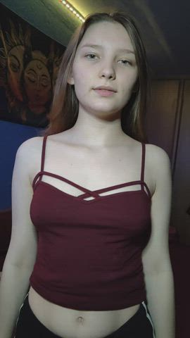 Any dads proud of my bouncy tits? : video clip