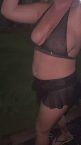 We stripped down on the way to the hotel room[GIF] : video clip
