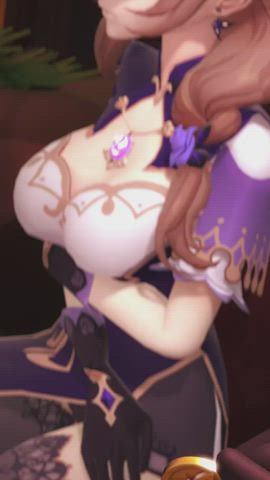 Lisa, heads or tails? (ambrosine92) [Genshin Impact] : video clip