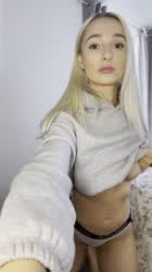 Do you mind smaller boobs babe? x : video clip