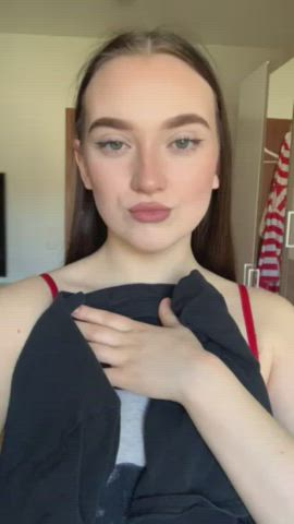 Would you have that patience in real life to wait till i drop my shirt :P : video clip