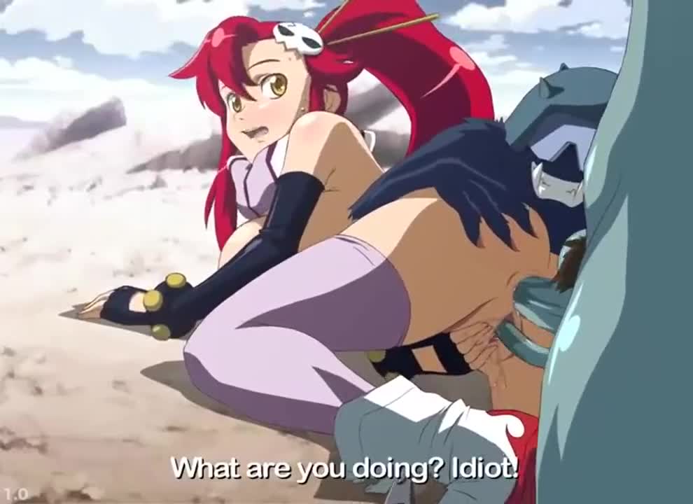 Yoko Littner getting pounded (Zone) [Gurrenn Lagann] : video clip