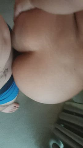 bull is fucking me while my husband is taking a shower👀💦 : video clip