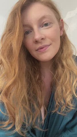 It's a beautiful day to creampie a French redhead : video clip