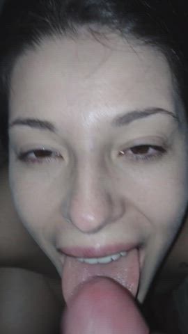 (OC) Can you cum in my mouth daddy? 🥺🥺 I need my protein. : video clip