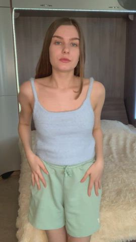 Be honest, how long do you last stroking your cock while looking at my sexy videos : video clip