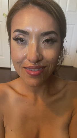 Wow I got covered 💦😅💦 I love showing off my reward 😋 : video clip