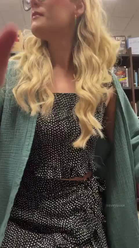 books and boobies are two of my favorite things [GIF] : video clip