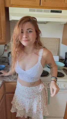 Your dinner is waiting on the kitchen counter 🙈💕 : video clip