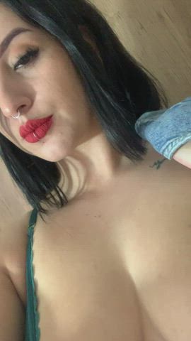 do you like how I move around almost fully naked? Check out my profile and see me fully naked 😈 : video clip