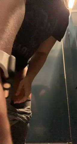 Would you risk getting caught to bend me over in here 🥵 : video clip