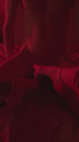 I love that I can make him feel good with any part of my body😋👣 : video clip