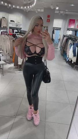 I love using bras as tops. Do you like it? : video clip