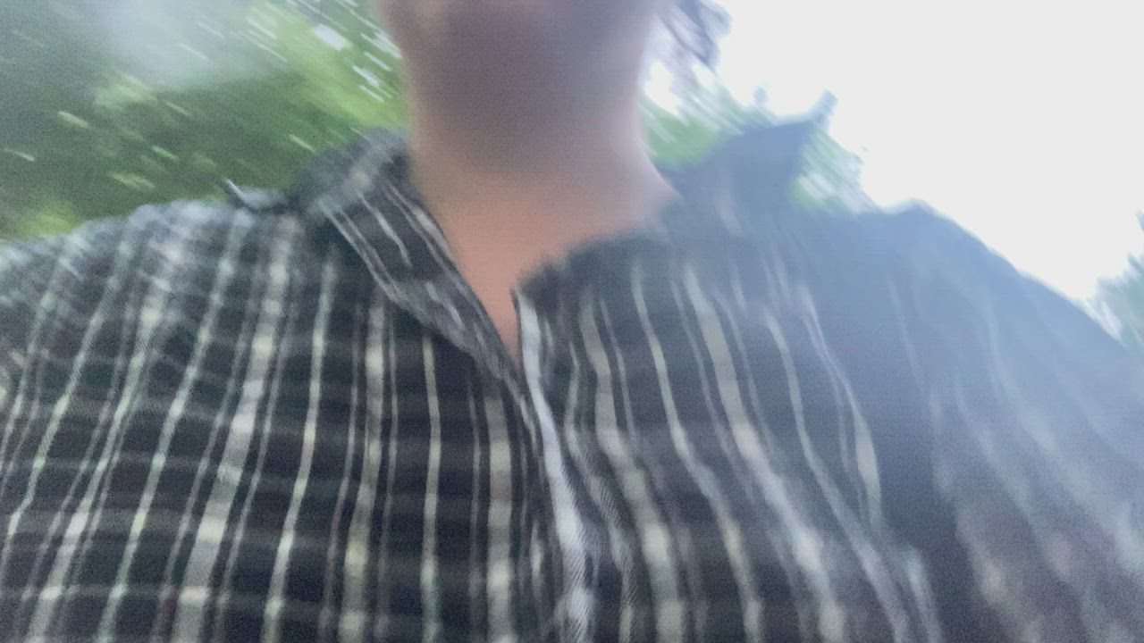 they're bouncing as i flash my neighbors... : video clip
