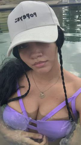i get horny in the pool too often.. : video clip