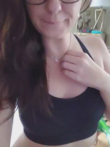 These soft panties feel so divine on my smooth pussy! : video clip