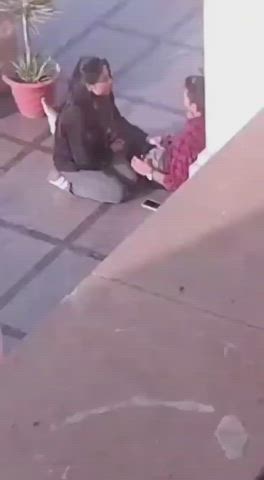 quick BLOWJOB before classes : video clip