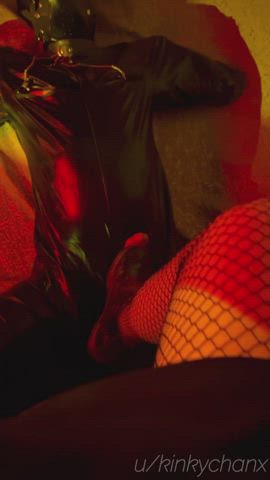 My cuck is nothing more for me than a bondage dog with a pair of balls to be used and abused 😂 : video clip