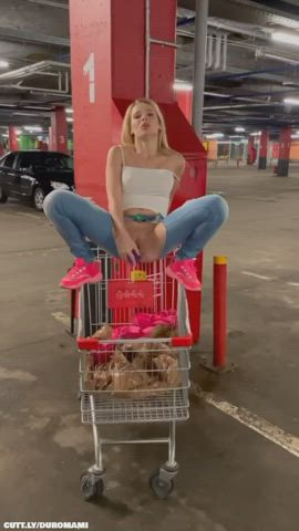 Public dildo compilation : video clip