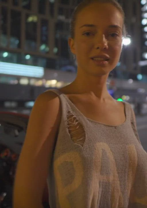 Changing on the side of the road : video clip