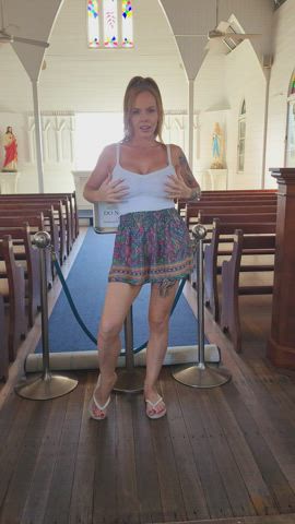 I love the view from this church 🤫😏 : video clip